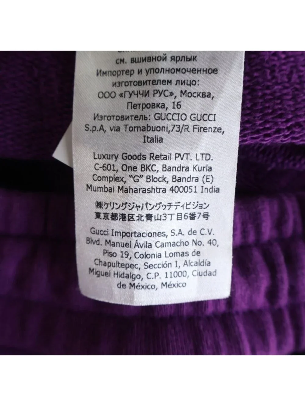 Gucci North Face Sweatshirt Pants